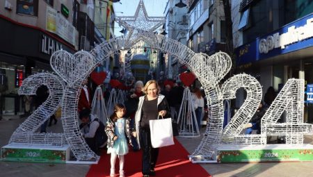 İzmit'te yeni yıllık 'kırmızı halı'