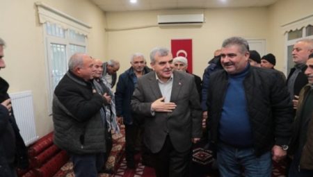 Başkan Beyazgül İnşaat ve Yapıcılar Derneği üyeleri ile buluştu