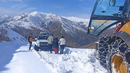 Batman Sason’da yaşlı hastaya 4 saatte ulaşıldı