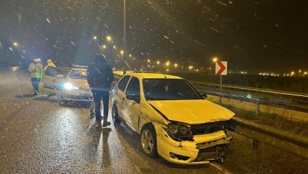 Düzce’de kaza… Sürücü aracını terkedip kaçtı!