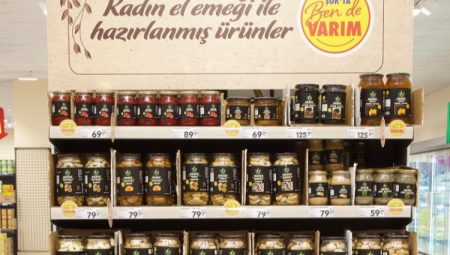 Kadın kooperatiflerinin el emekleri Şok raflarında