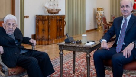 Kurtulmuş, Recai Kutan’ı TBMM’de ağırladı