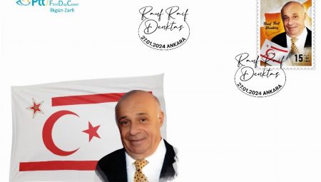 PTT’DEN “Rauf Raif Denktaş’ konulu  anma pulu