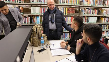 Başkan Pekyatırmacı’dan öğrencilere ziyaret