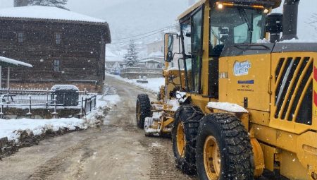 Bursa'da kar mesaisi