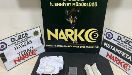 Düzce Anadolu Otoyolu’nda uyuşturucu operasyonu