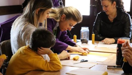 İzmit’te çocuklar yarıyılda üreterek eğlendi