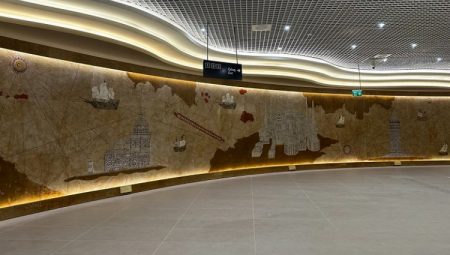 Sanat ve kültür dolu metro yolculuğu