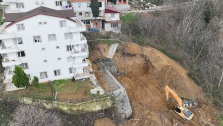 Toprak kayan alan güvenli hale getirildi