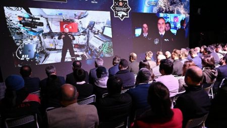 Uzayla canlı bağlantı Bursa GUHEM’den kuruldu