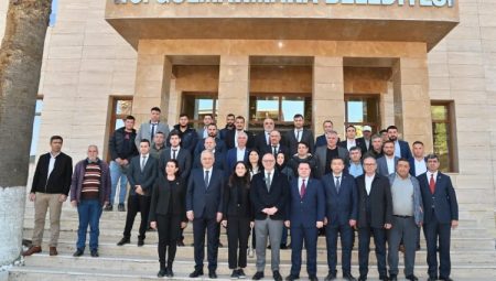 Başkan Ergün Gölmarmara Belediyesi’ni ziyaret etti