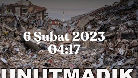 6 Şubat Asrın Felaketi’nin yıl dönümü