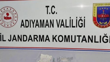Adıyaman’da uyuşturucu madde ele geçirildi