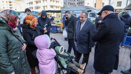Başkan Yalçın’a yoğun ilgi