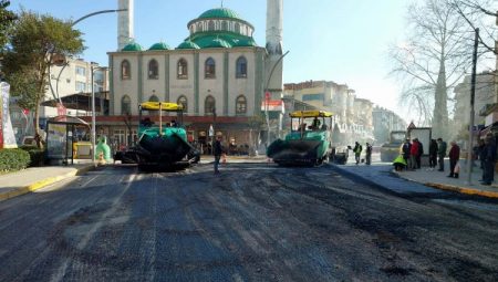 Kocaeli’de üstyapı çalışmaları sürüyor