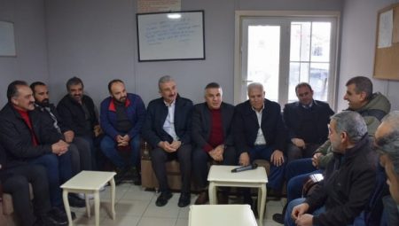 Minibüsçülerden Mustafa Bozbey’e tam destek