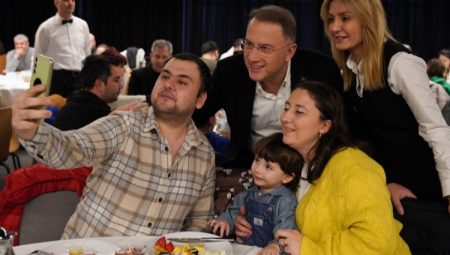 Başkan Çalık minikler ve aileleriyle buluştu