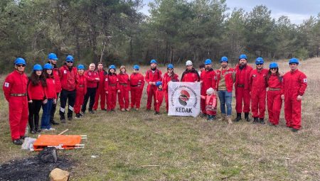 KEDAK arazi arama kurtarma tatbikatı yaptı
