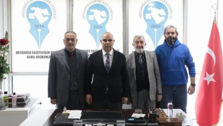Vali Koç’tan Ortadoğu Gazeteciler Cemiyeti’ne ziyaret