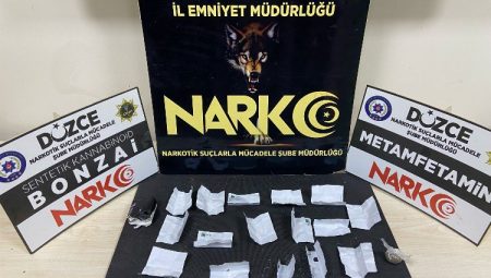 Düzce'de uyuşturucuya geçit verilmiyor 