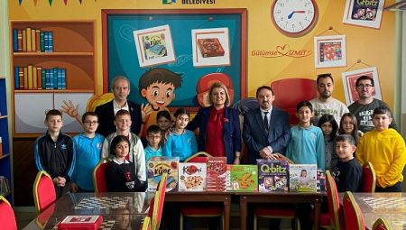 İzmit Tavşantepe İlkokulu’na akıl ve zeka oyunları sınıfı