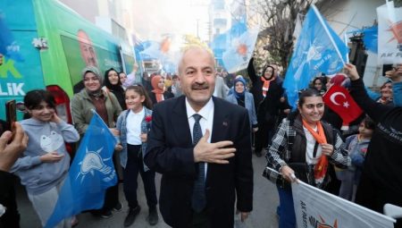 Başkan Adayı Büyükgöz’e coşkulu karşılama