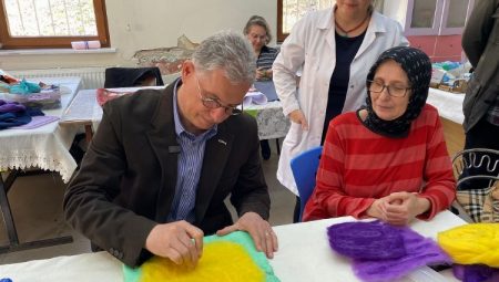 CHP’li Dalgıç’tan Mudanyalı üretici kadınlara destek sözü