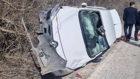 Düzce İl Sağlık Müdürü trafik kazası geçirdi