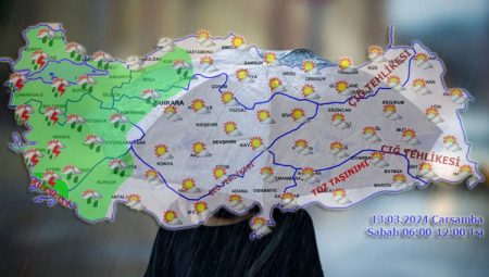 Türkiye’nin bugün yarısı yağışlı!