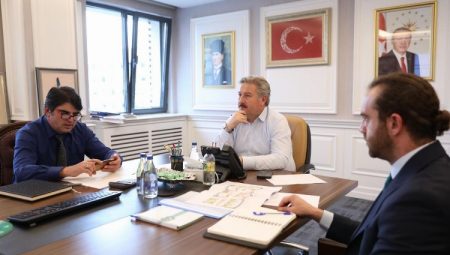 Başkan Palancıoğlu vizyon projelerini hayata geçirmek için kolları sıvadı