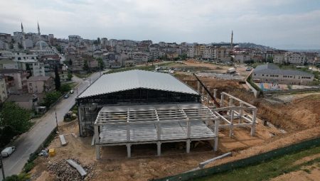 Çayırova’da kapalı spor salonu için çalışmalar sürüyor