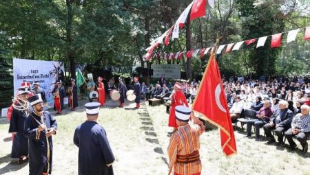 Gebze Hünkar Çayırı’nda İstanbul fethine anma