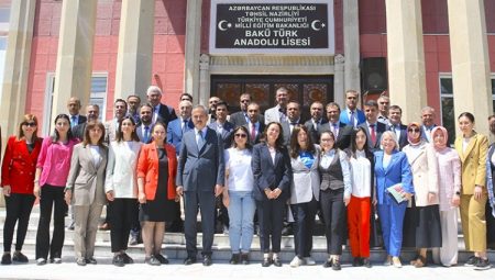 TBMM’den Bakü’deki Türk eğitim kurumlarına ziyaret