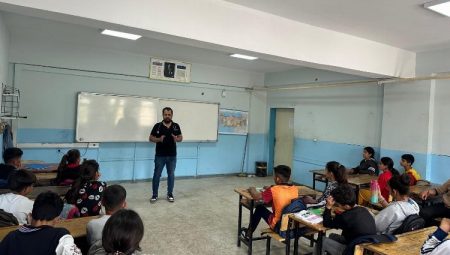 Yanıkkaya Ortaokulunda meslek tanıtım günleri