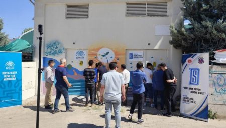 Bursa Nilüfer’de mesajlarını grafiti ile verdiler