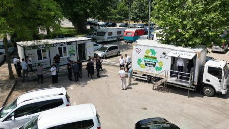 İnegöl’de atıklar paraya dönüşüyor