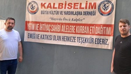 Kalbiselim Derneği bayramda kimsesizlerin kimsesi oldu