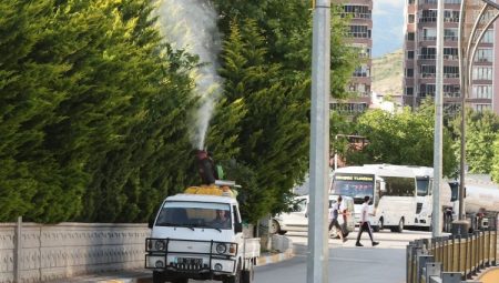 Tokat’ta sivrisinek, larva ve uçkun ile mücadele