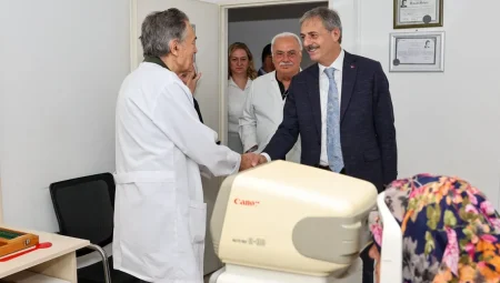 Başkan Alemdar Büyükşehir Tıp Merkezi’ni ziyaret etti