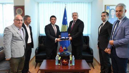 Başkan Erkan Aydın Kosova’da