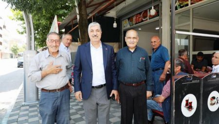 Başkan Ömeroğlu’ndan esnafa ziyaret