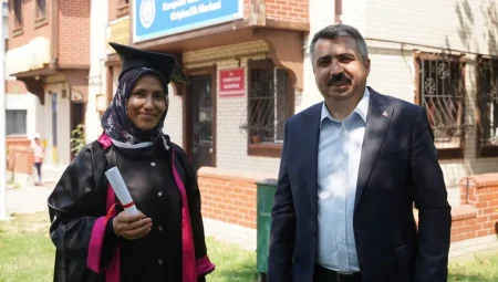 Bursa Yıldırım’ın üreten kadınlarında mezuniyet heyecanı