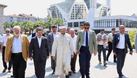 Diyanet İşleri Başkanı Erbaş Akçakoca’da  