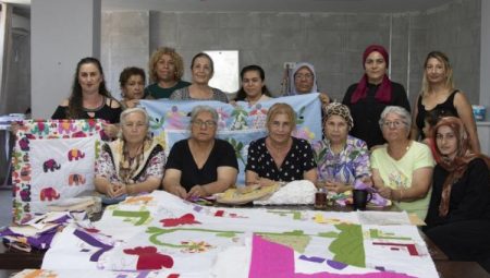 Mersinli kadınlardan dikiş kurslarına yoğun ilgi