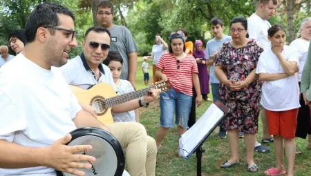 Kocaeli Büyükşehir’den özel bireylere kamp etkinliği