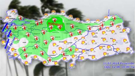 Meteoroloji'den 'kuvvetli' uyarı!