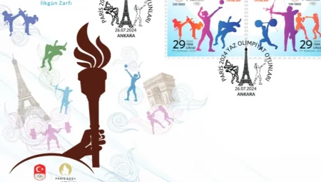 PTT’den ‘Paris 2024 Yaz Olimpiyat Oyunları’na özel pul ve zarf