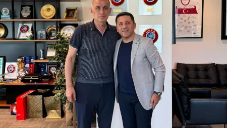 Arı’dan TFF Başkanı Hacıosmanoğlu'na ziyaret