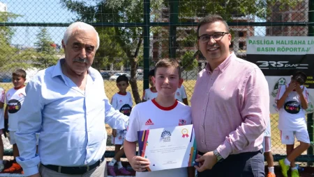 Ataevler Gençlik ve Spor Kulübü’nde sertifika heyecanı