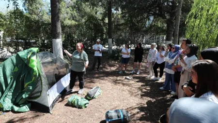 ‘Bağımlı olma’ kampı Isparta’da yapıldı